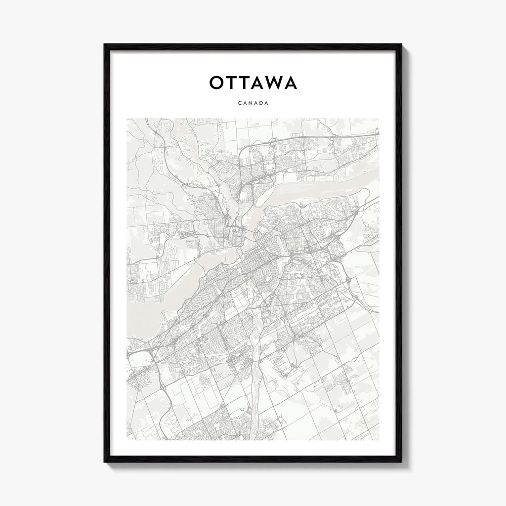 Ottawa Map Poster