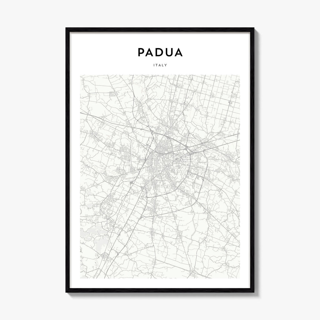 Padua Map Poster