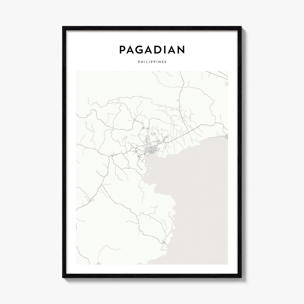 Pagadian Map Poster