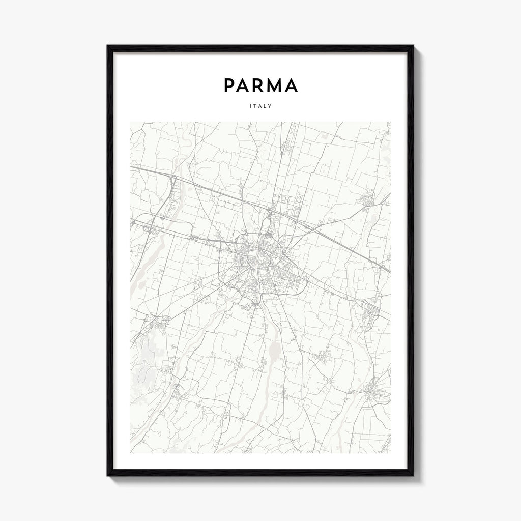 Parma Map Poster
