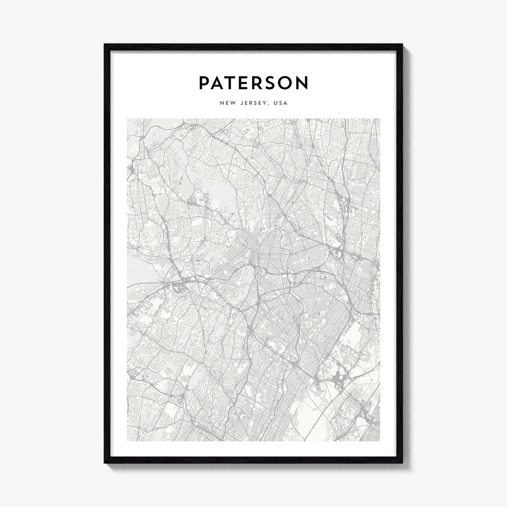 Paterson Map Poster