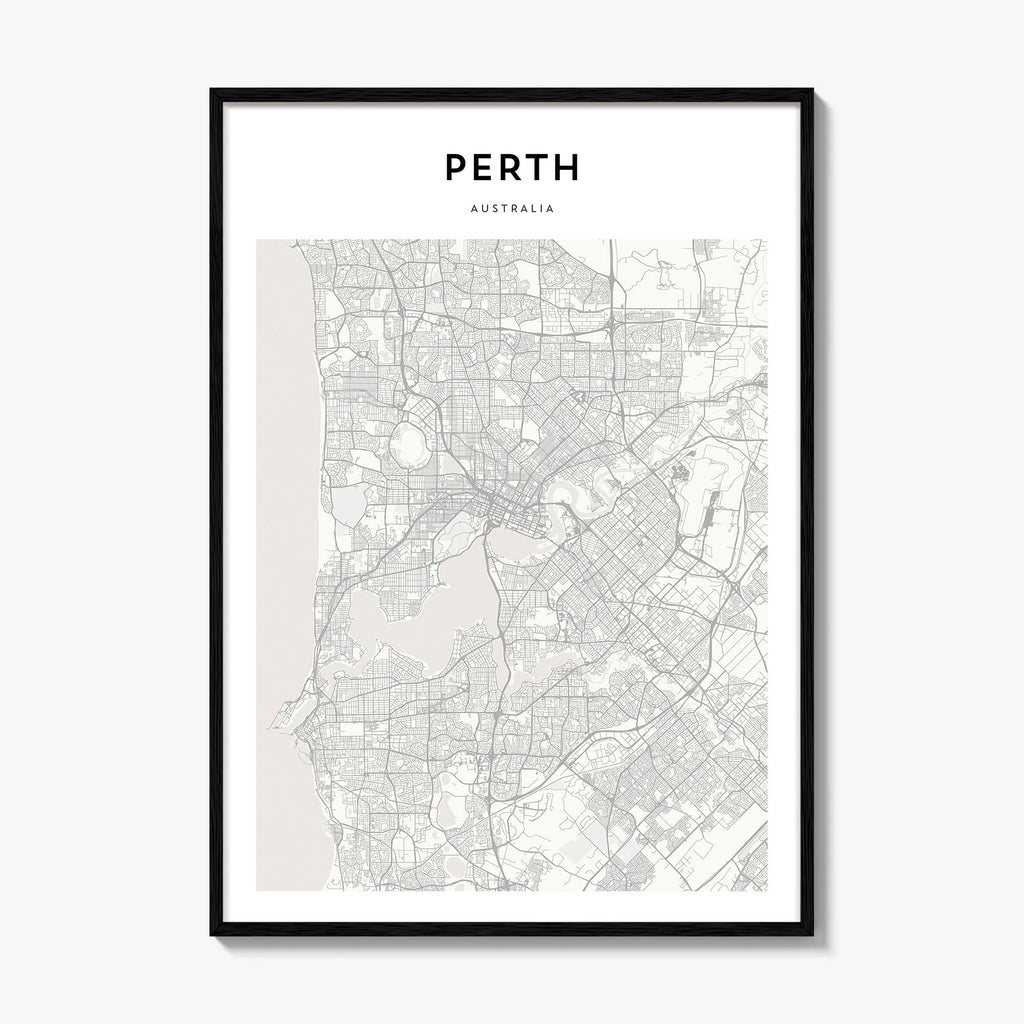 Perth Map Poster
