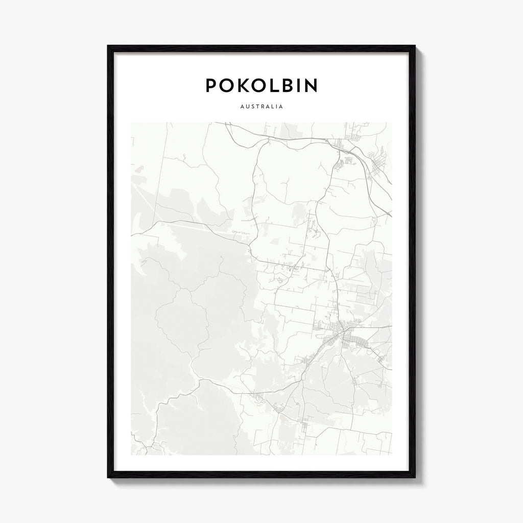 Pokolbin Map Poster