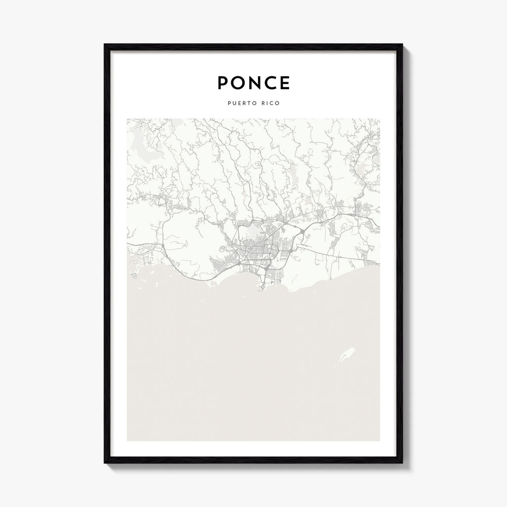 Ponce Map Poster