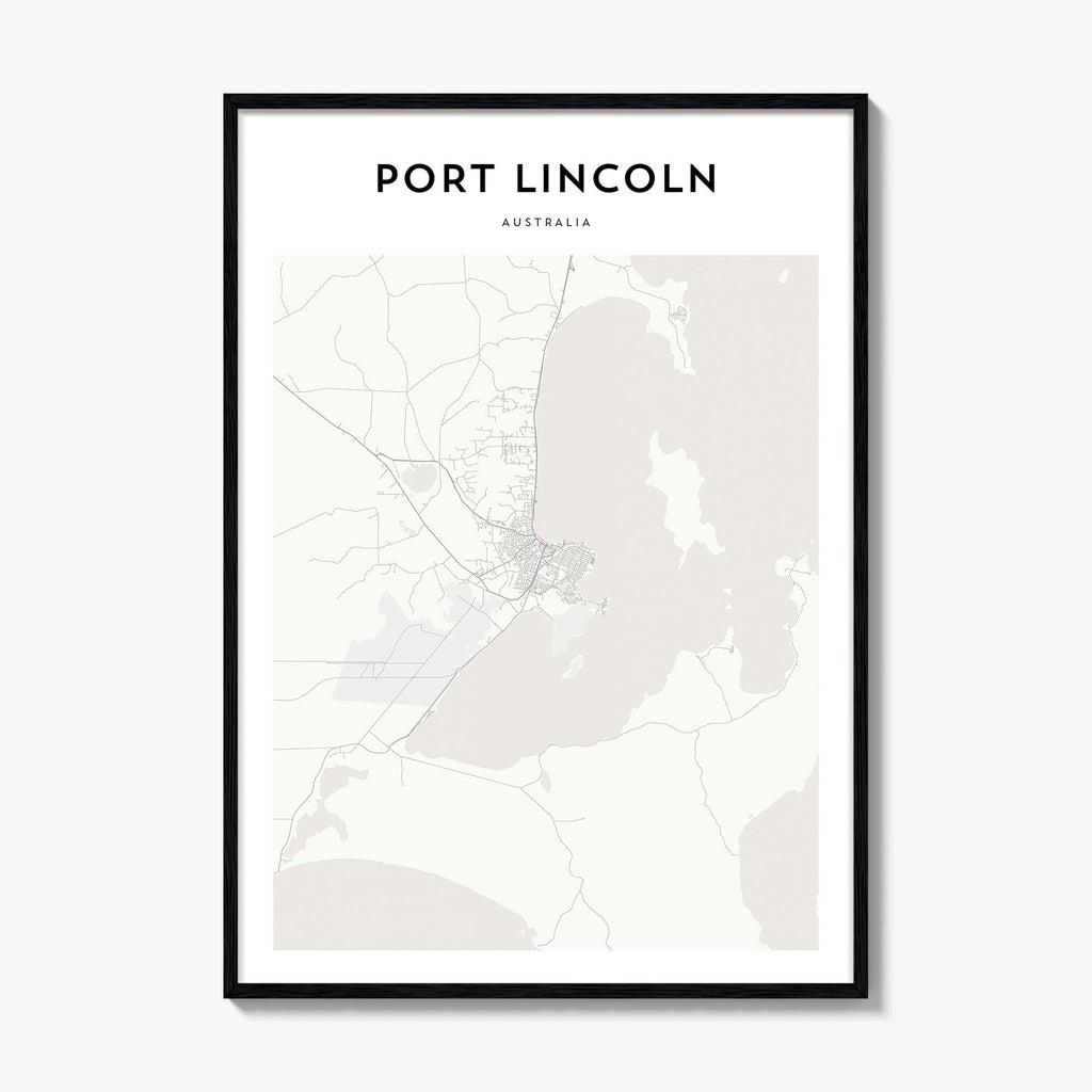 Port Lincoln Map Poster