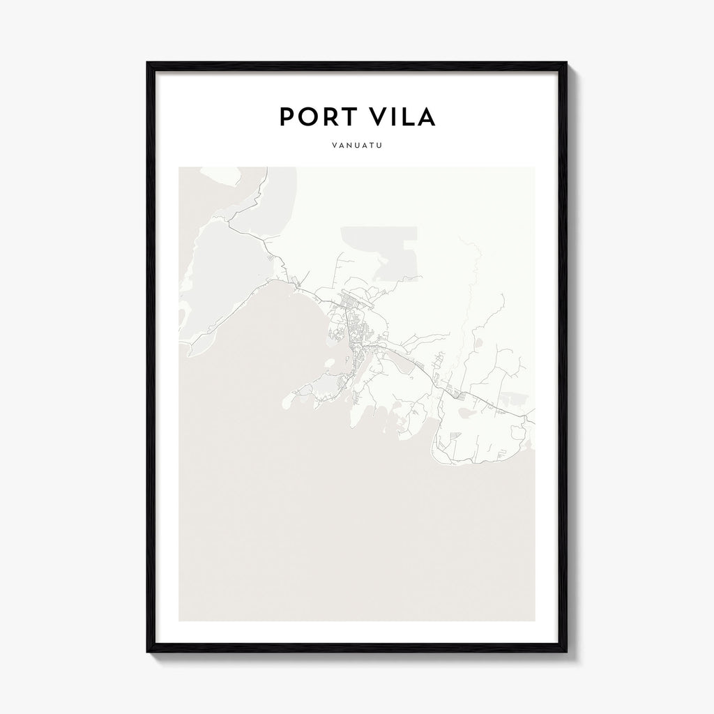 Port Vila Map Poster