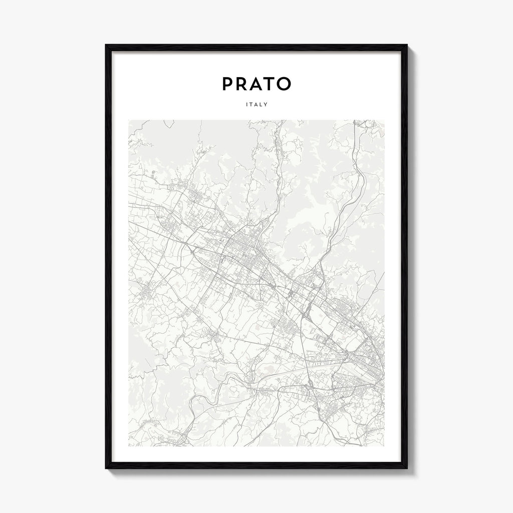 Prato Map Poster