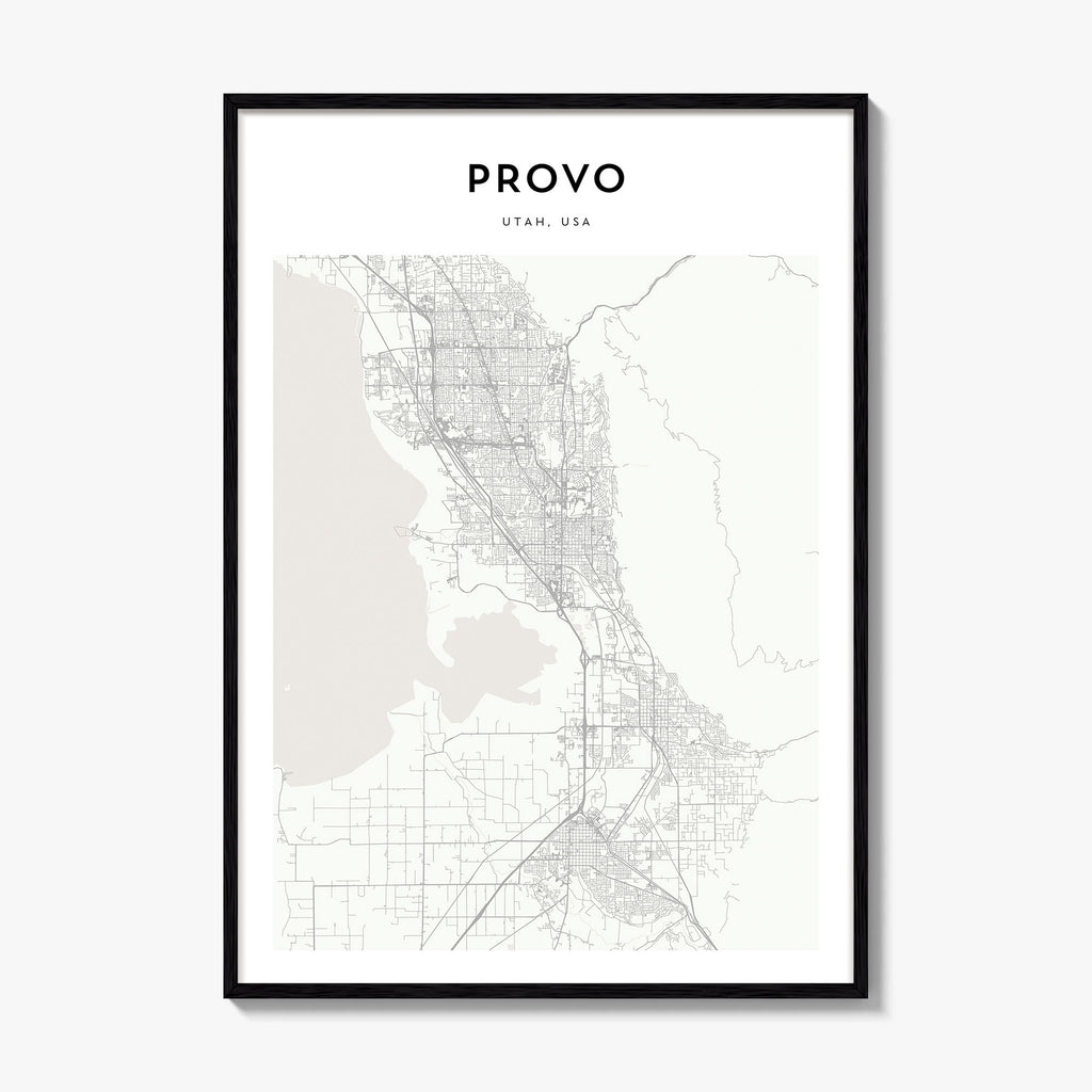Provo Map Poster