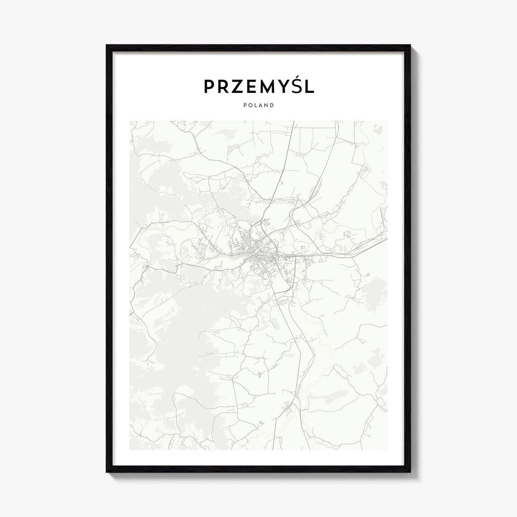 Przemysl Map Poster