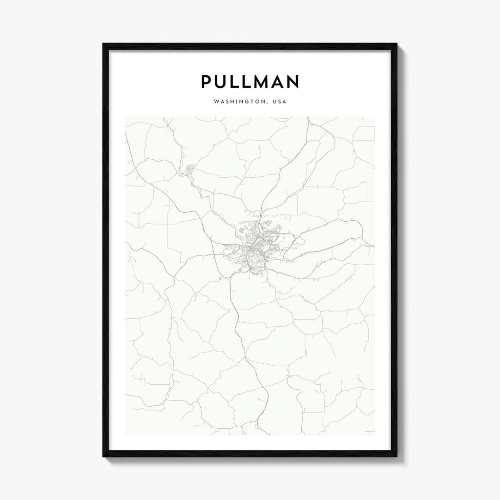 Pullman Map Poster