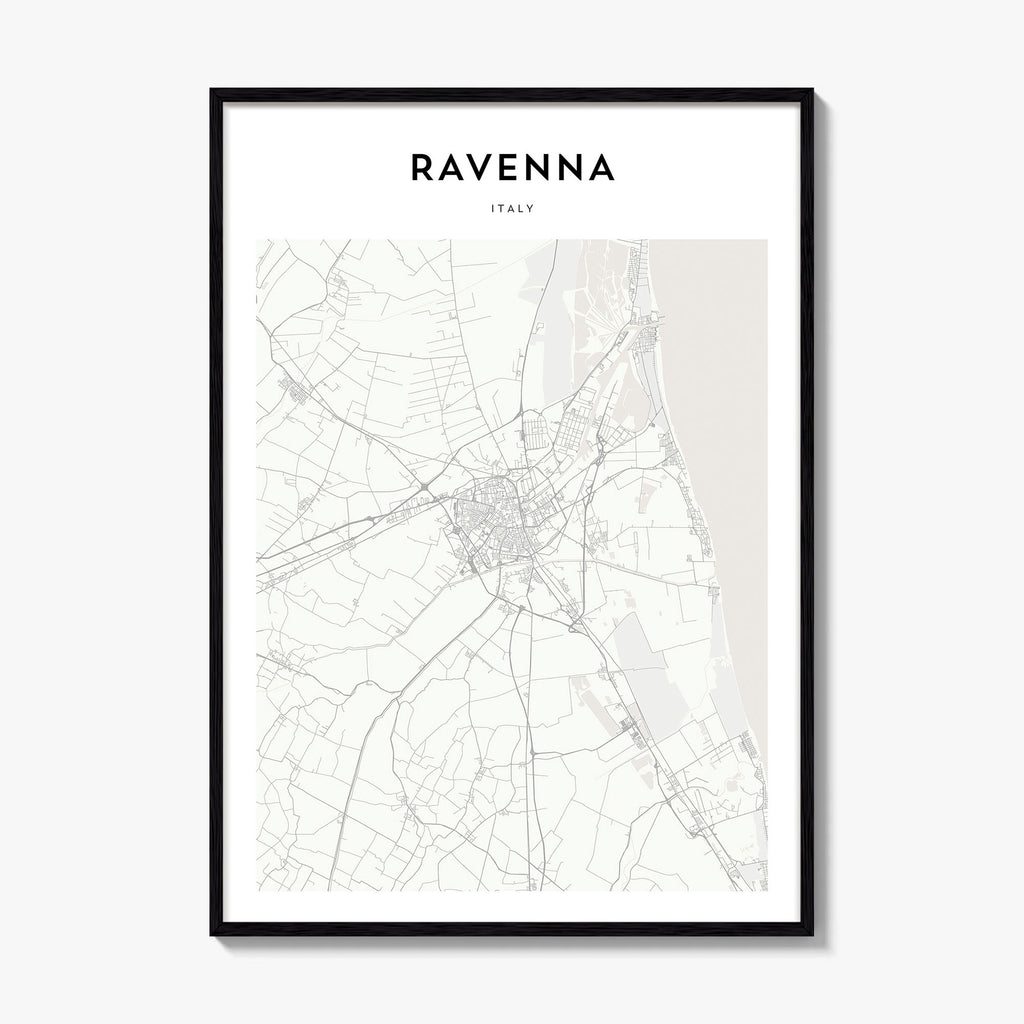 Ravenna Map Poster