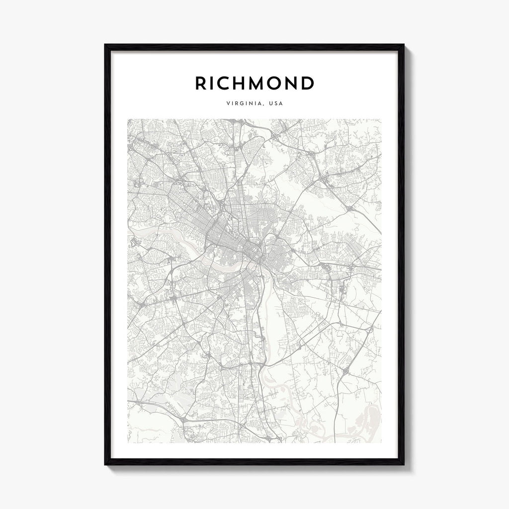 Richmond Map Poster