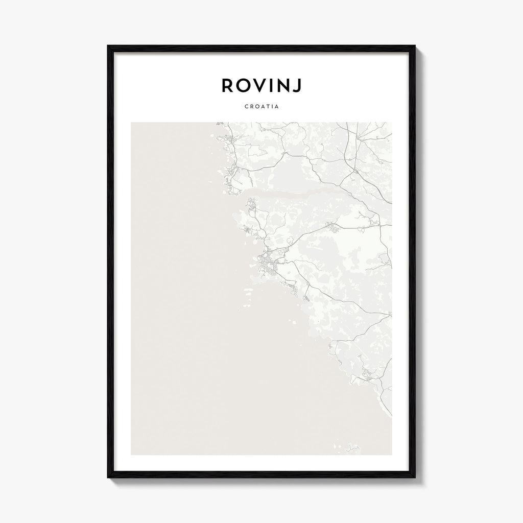 Rovinj Map Poster