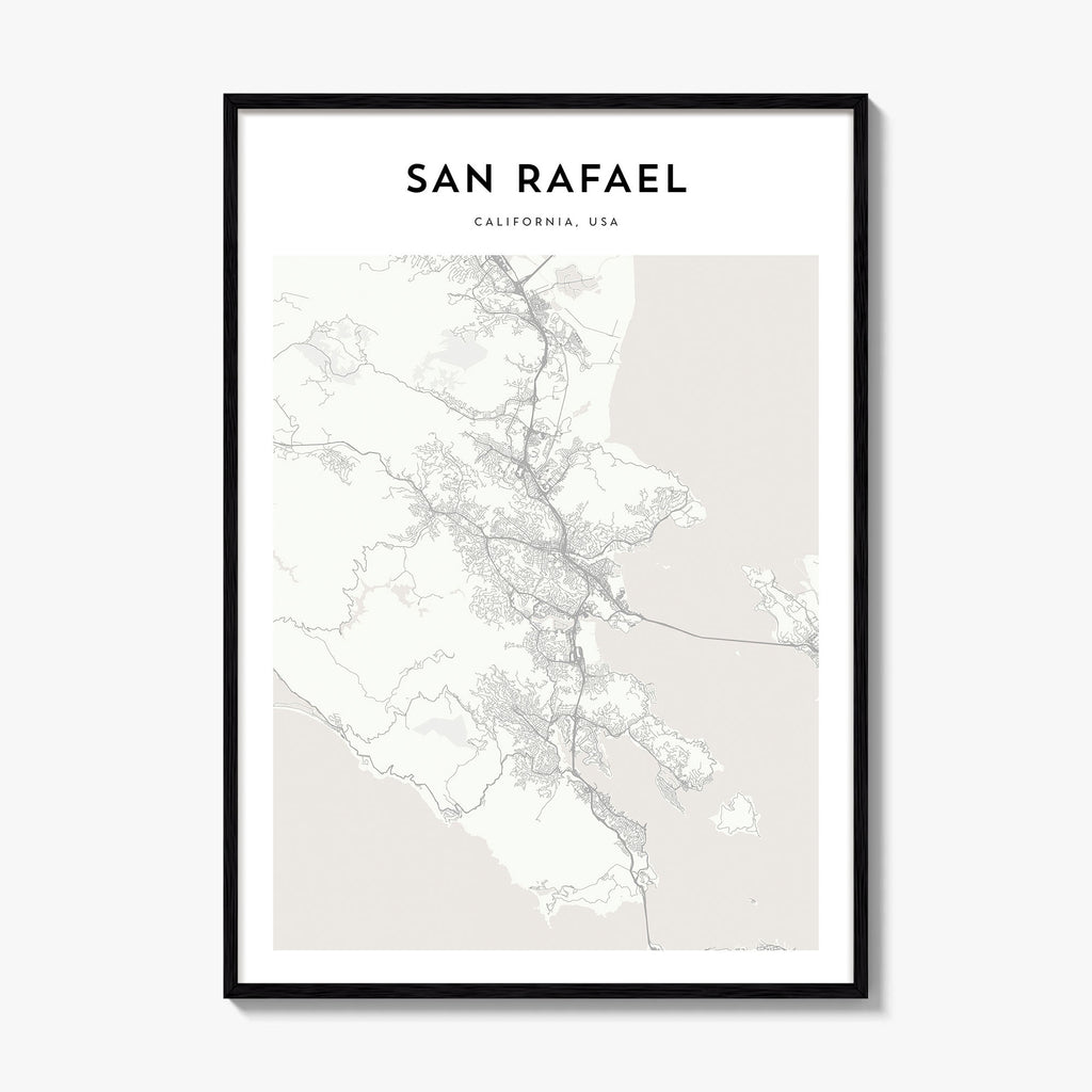 San Rafael Map Poster