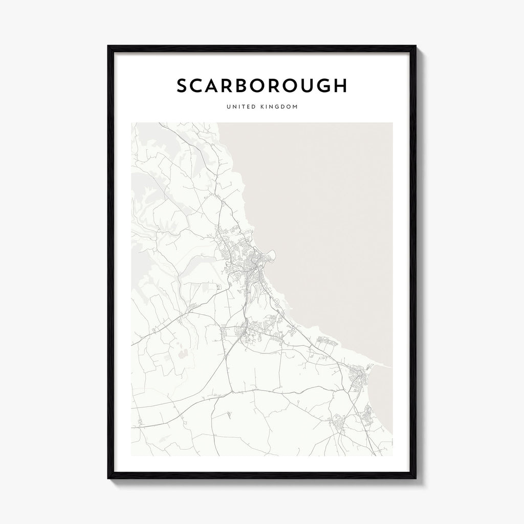 Scarborough Map Poster