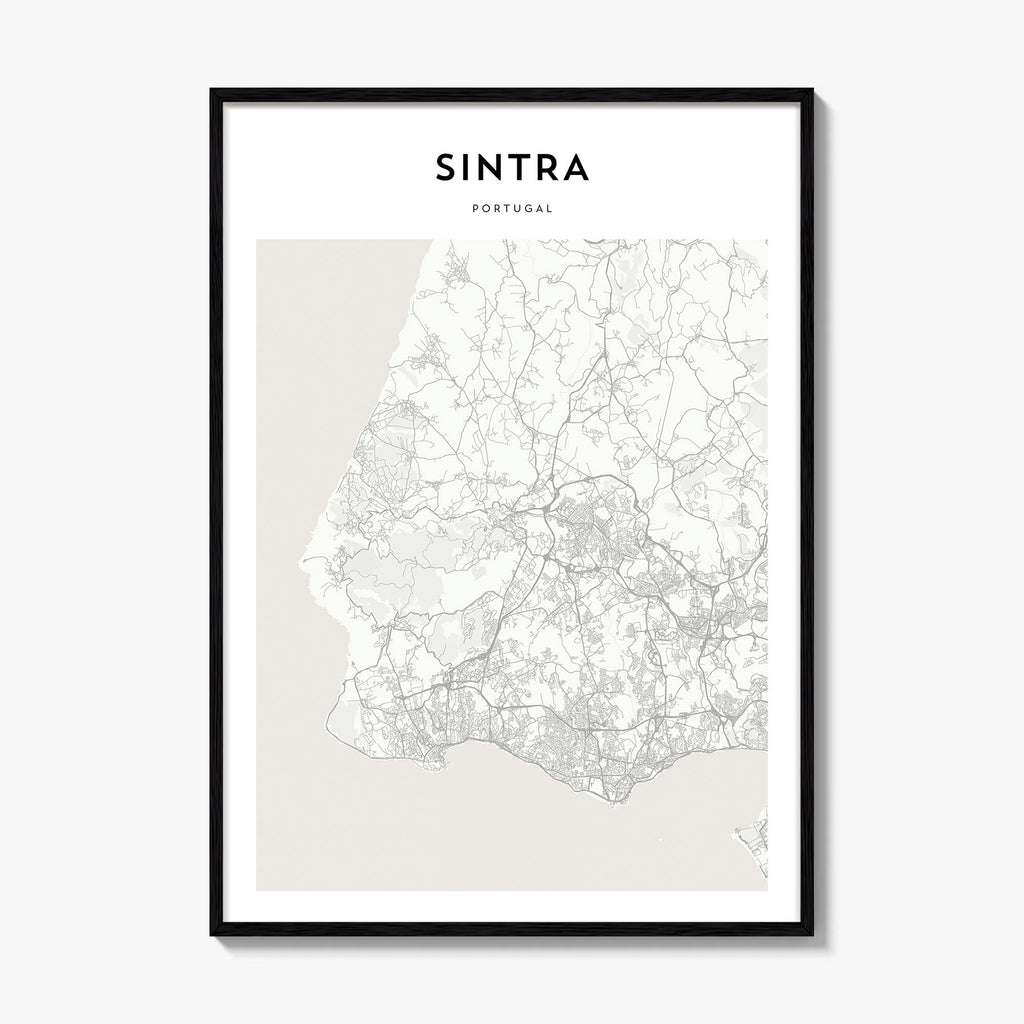 Sintra Map Poster