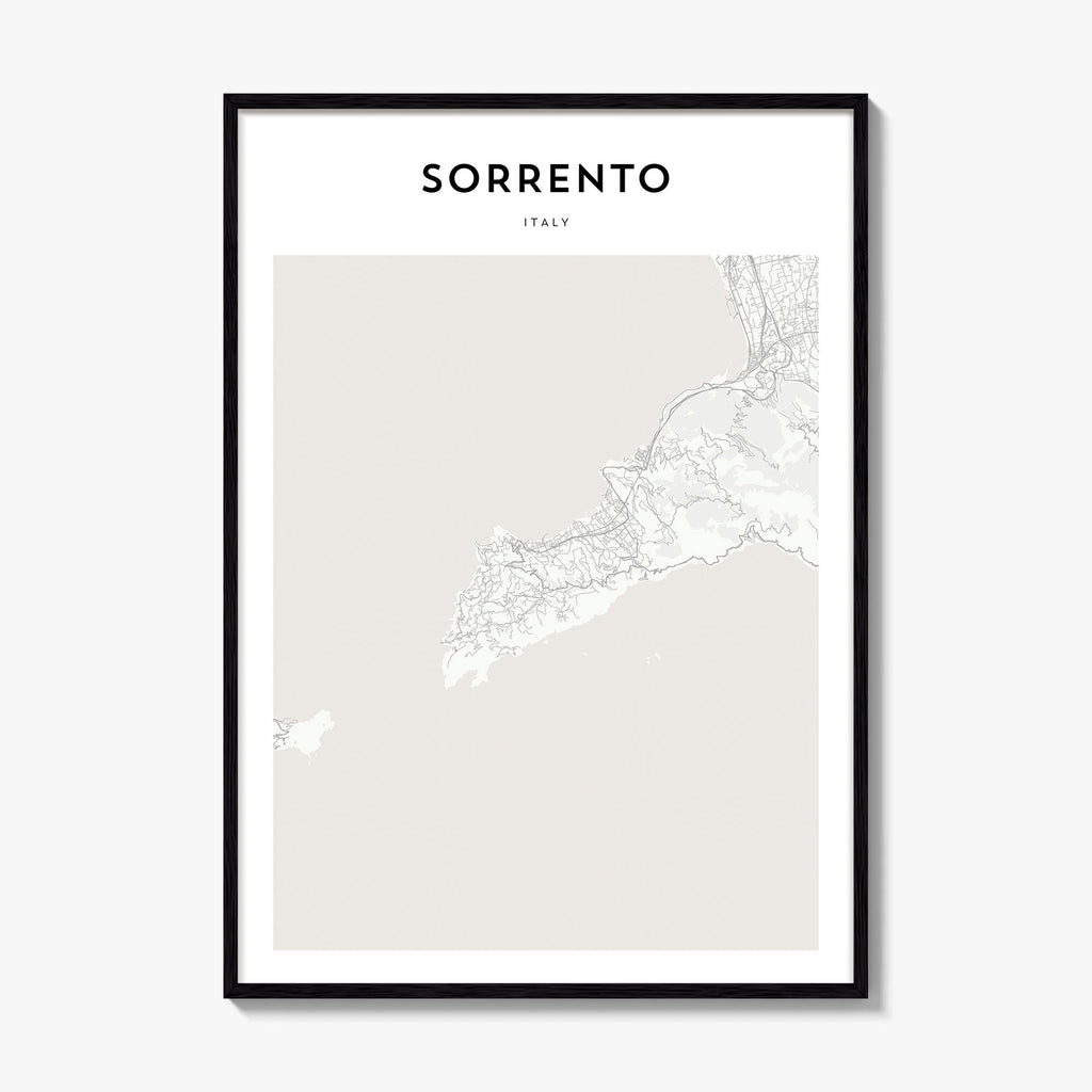Sorrento Map Poster