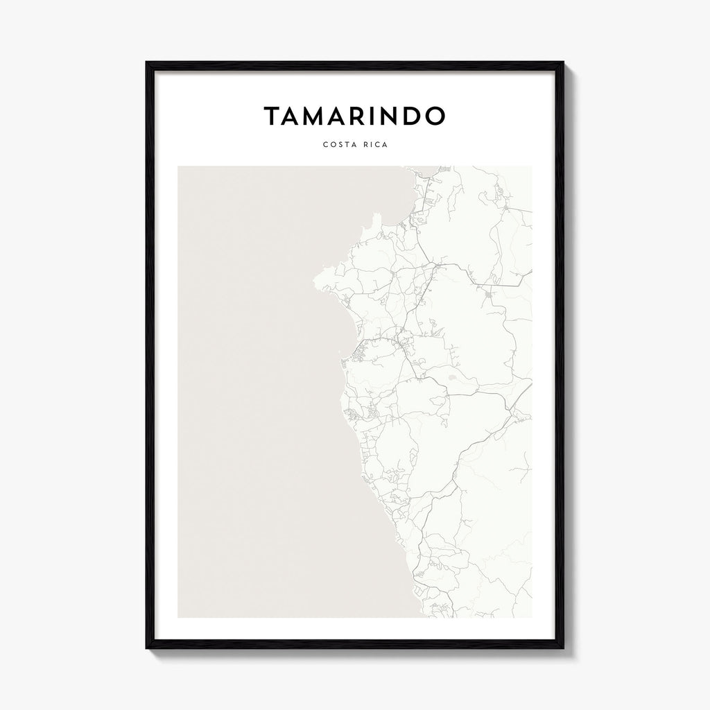 Tamarindo Map Poster