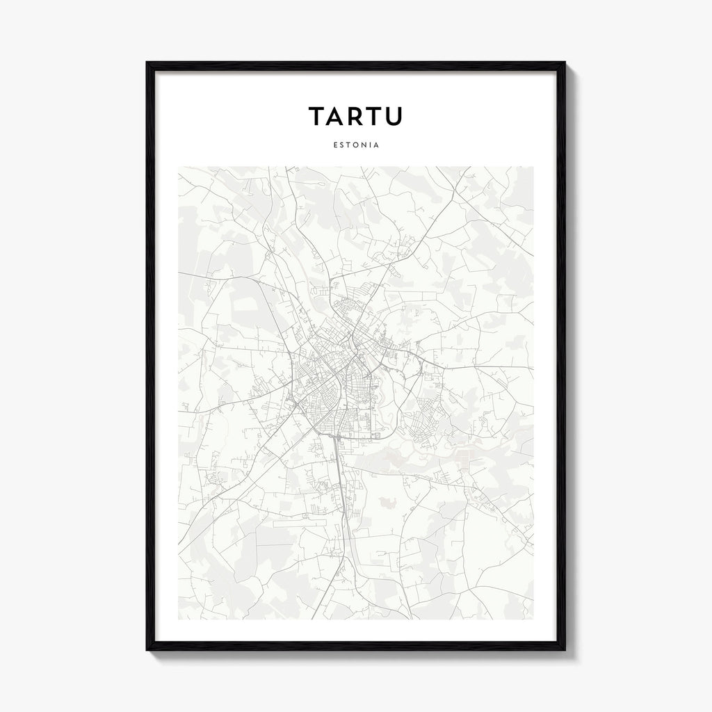 Tartu Map Poster