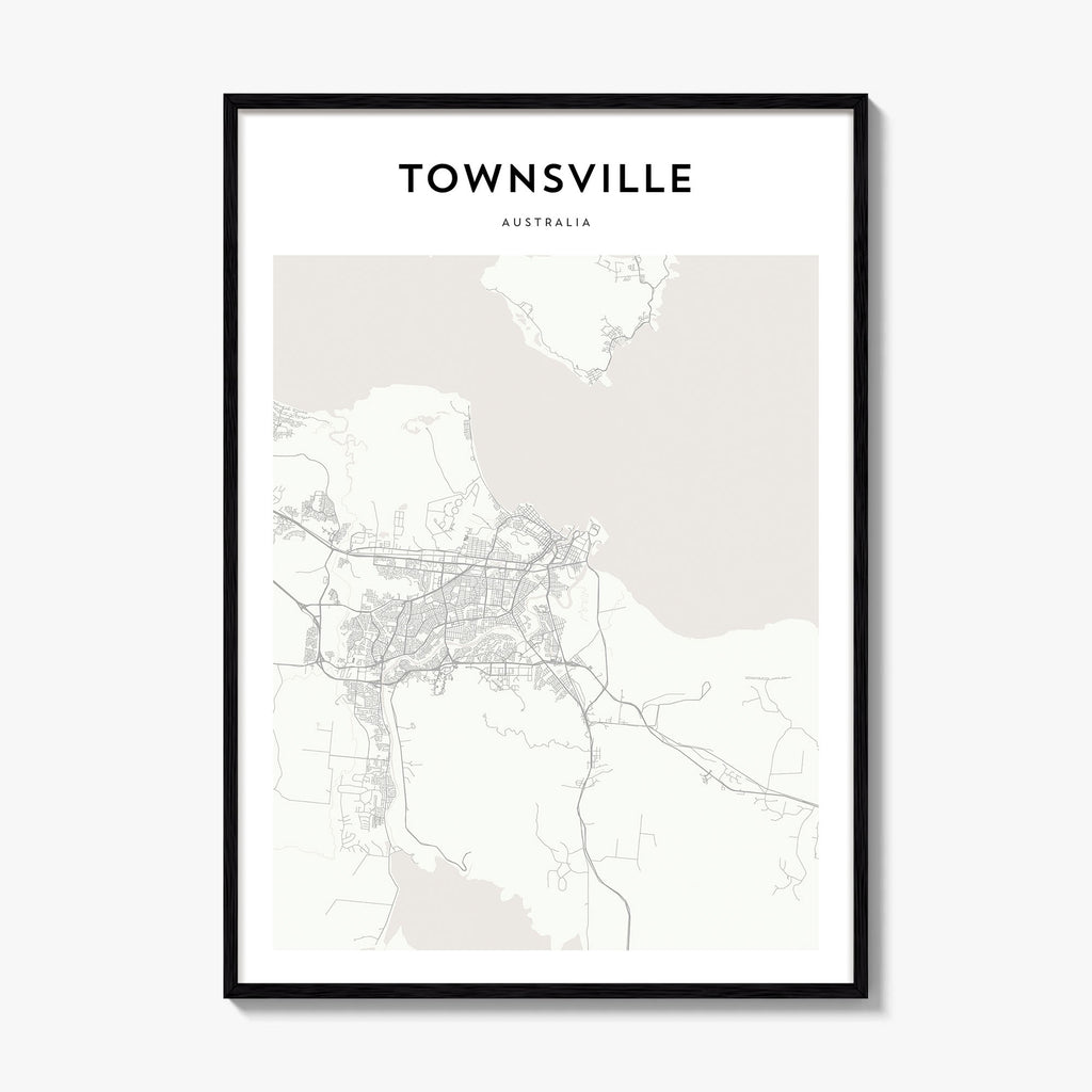Townsville Map Poster