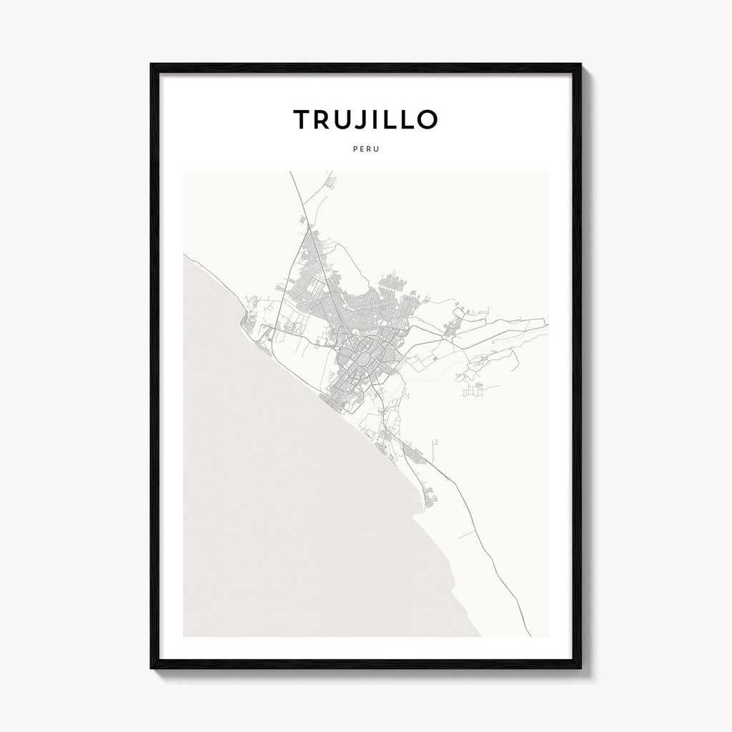 Trujillo Map Poster
