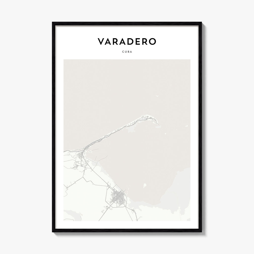 Varadero Map Poster