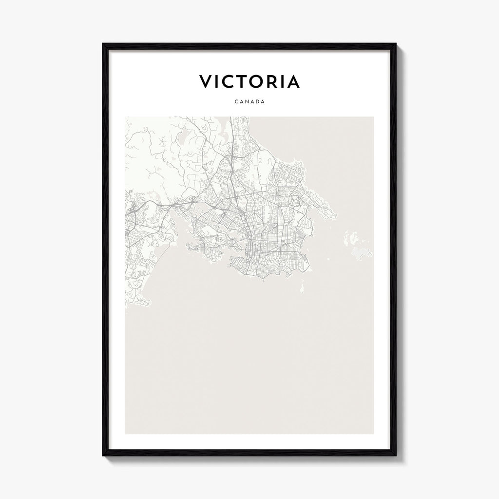Victoria Map Poster