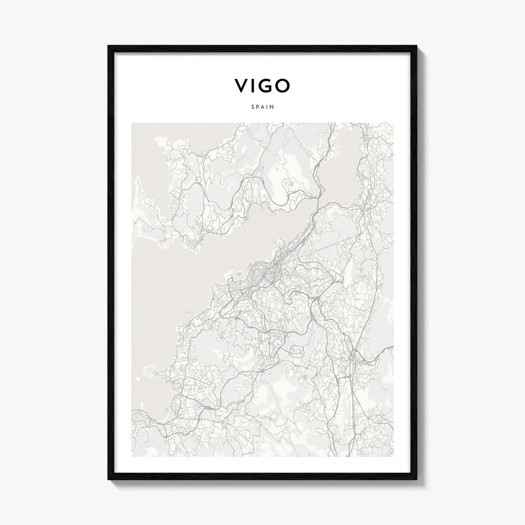 Vigo Map Poster
