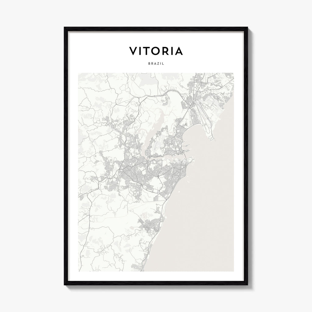 Vitoria Map Poster