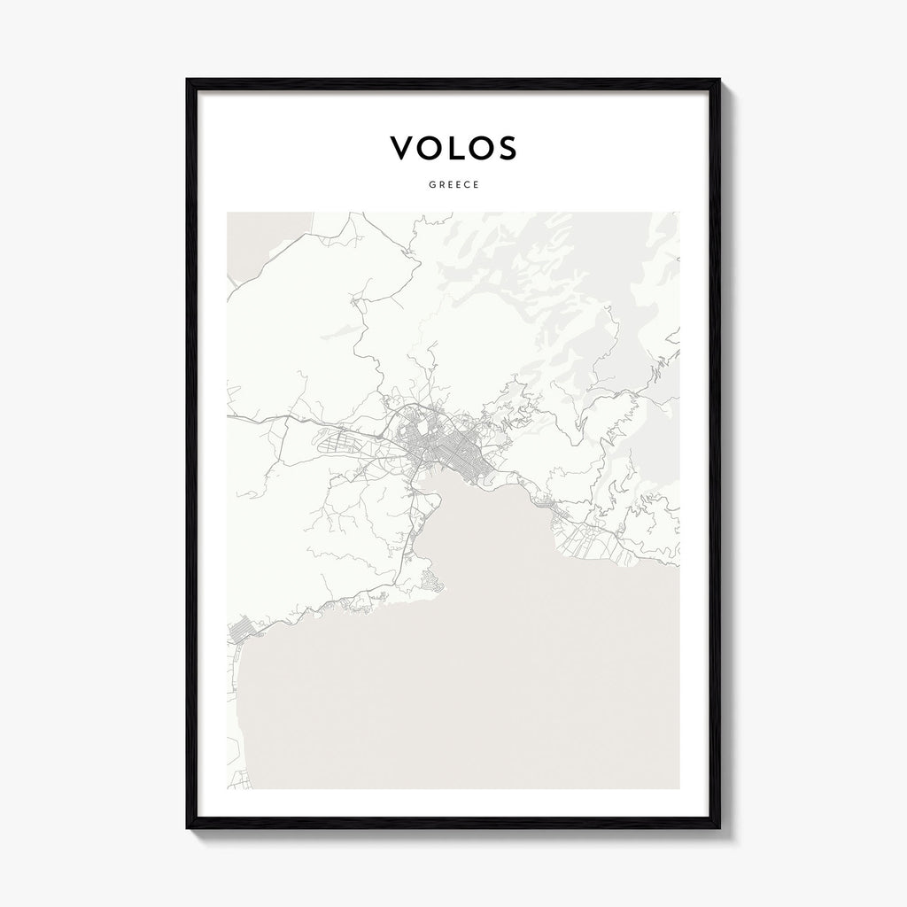 Volos Map Poster