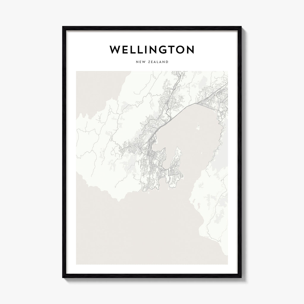Wellington Map Poster