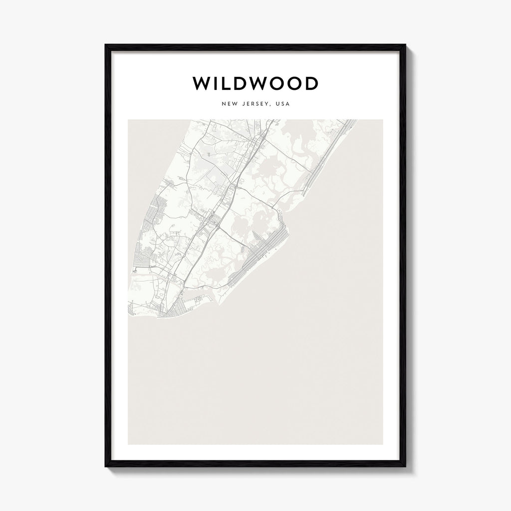 Wildwood Map Poster