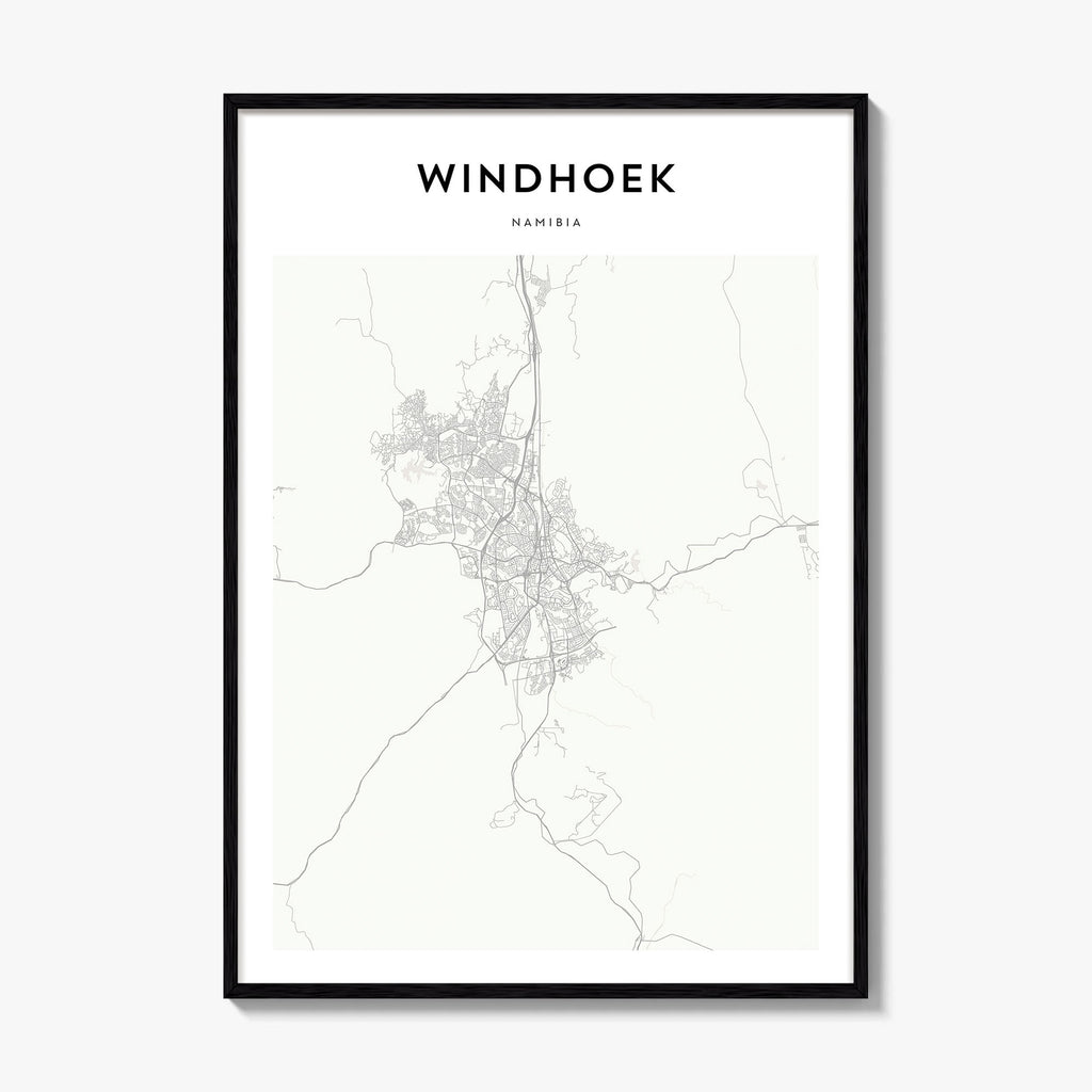 Windhoek Map Poster