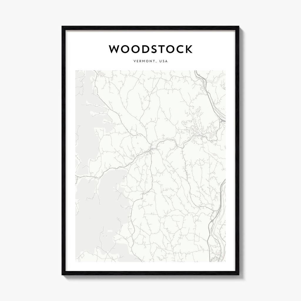 Woodstock Map Poster