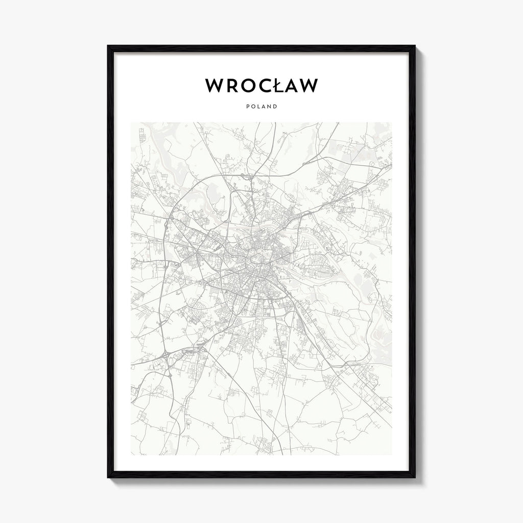 Wroclaw Map Poster