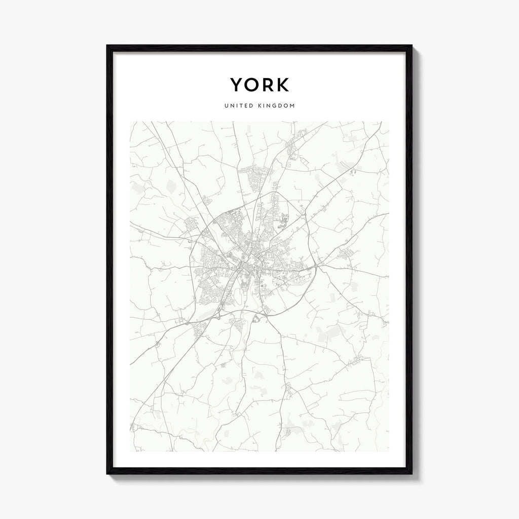 York Map Poster